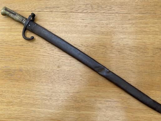 French Model 1866 Chassepot Bayonet.