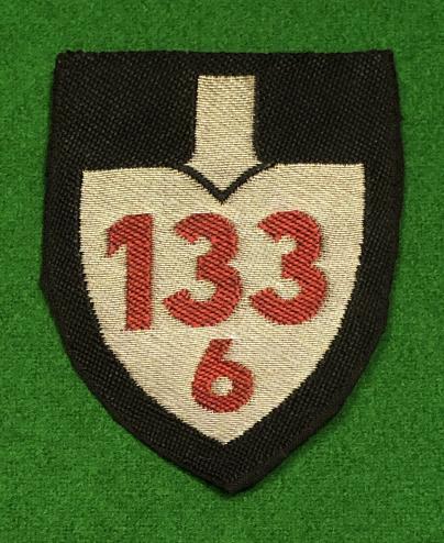 WW2 German RAD Officer's Unit Sleeve Shield.