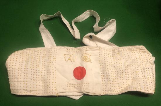 WW2 Japanese 1000 Stitch Senninbari.