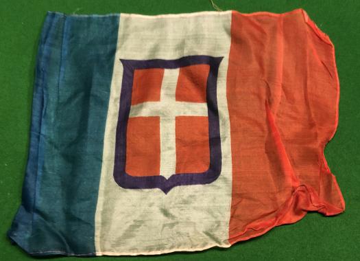 WW2 Italian Silk Flag.