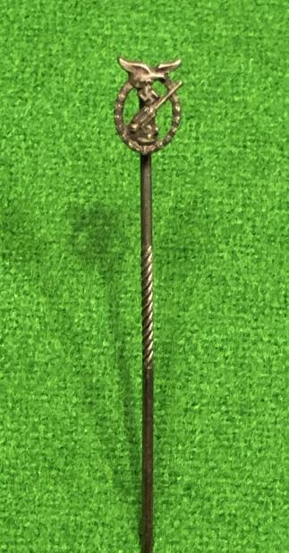 WW2 Luftwaffe Flak Badge Miniature Stick Pin.