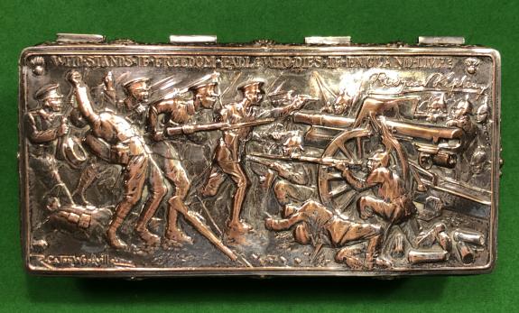 WW1 Caton Woodville Cigarette Box.