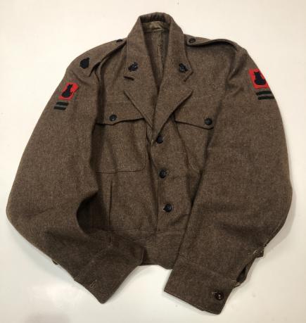 WW2 London Irish Officer's 56th Division BD Blouse.