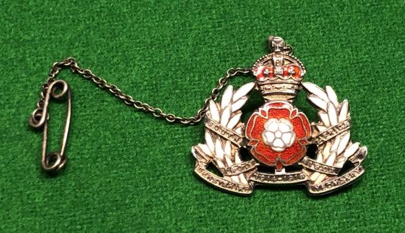 Derbyshire Yeomanry Sweetheart Badge.