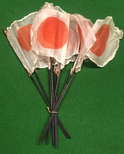 WW2 Japanese Silk Patriotic Flags.