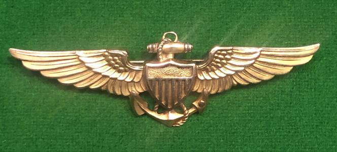 US Gold Naval Aviator's Wing.