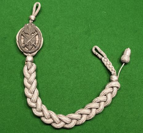 WW2 2nd Patt. Wehrmacht Markmanship Lanyard - 2nd Grade.