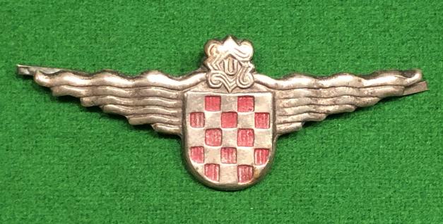 Croat Naval Legion Cap Badge.