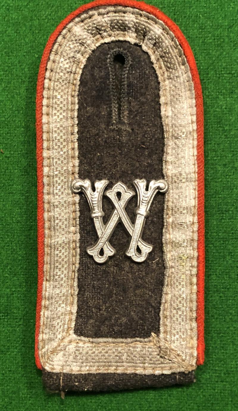 Luftwaffe Flak Ordnance NCO Shoulder Board.