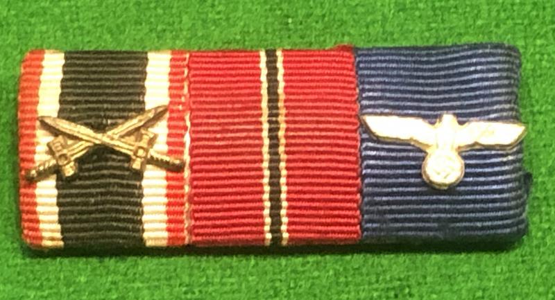 WW2 Wehrmacht Medal Bar.