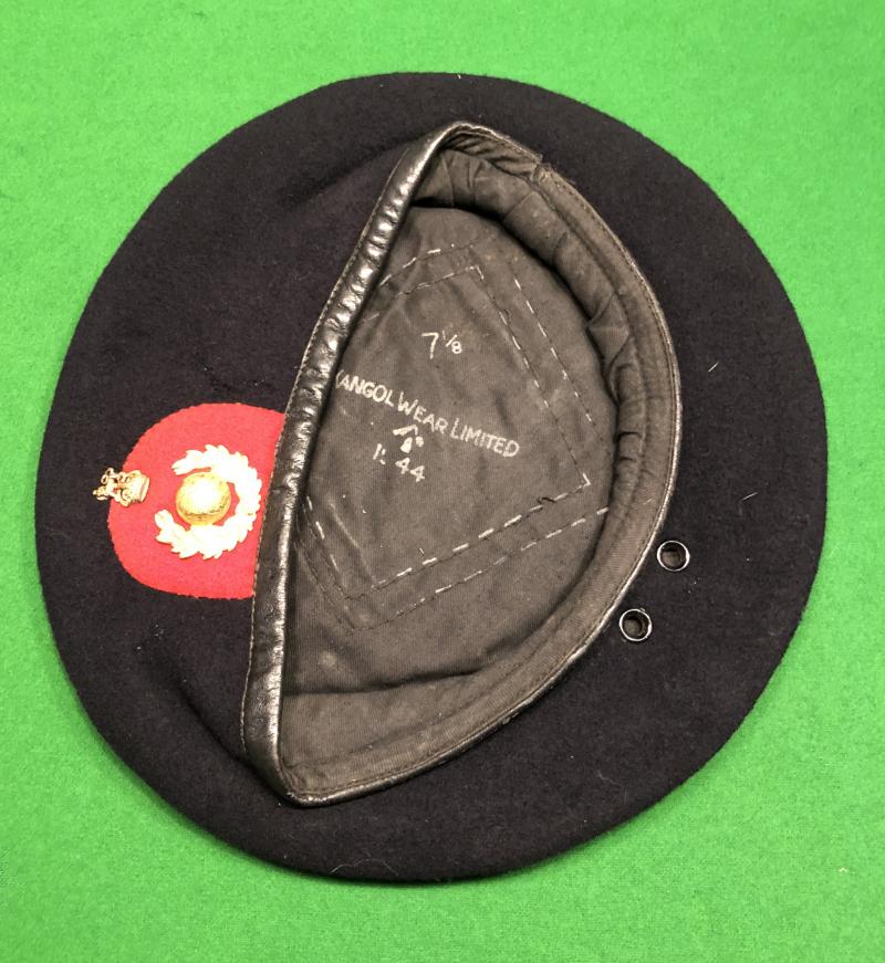 1944 Royal Marines  Officer's Beret.