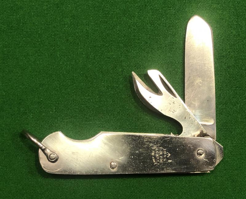 WW2 British All Steel Jack Knife.