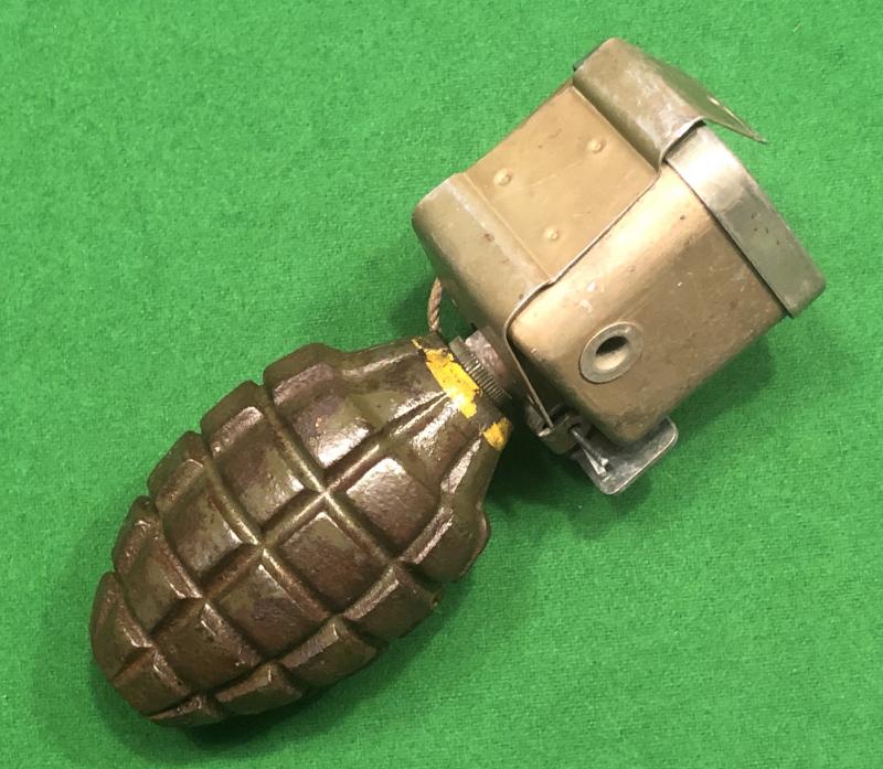 WWII U.S.Mk.2A1 Fragmentation Grenade with Release Fuze M1.