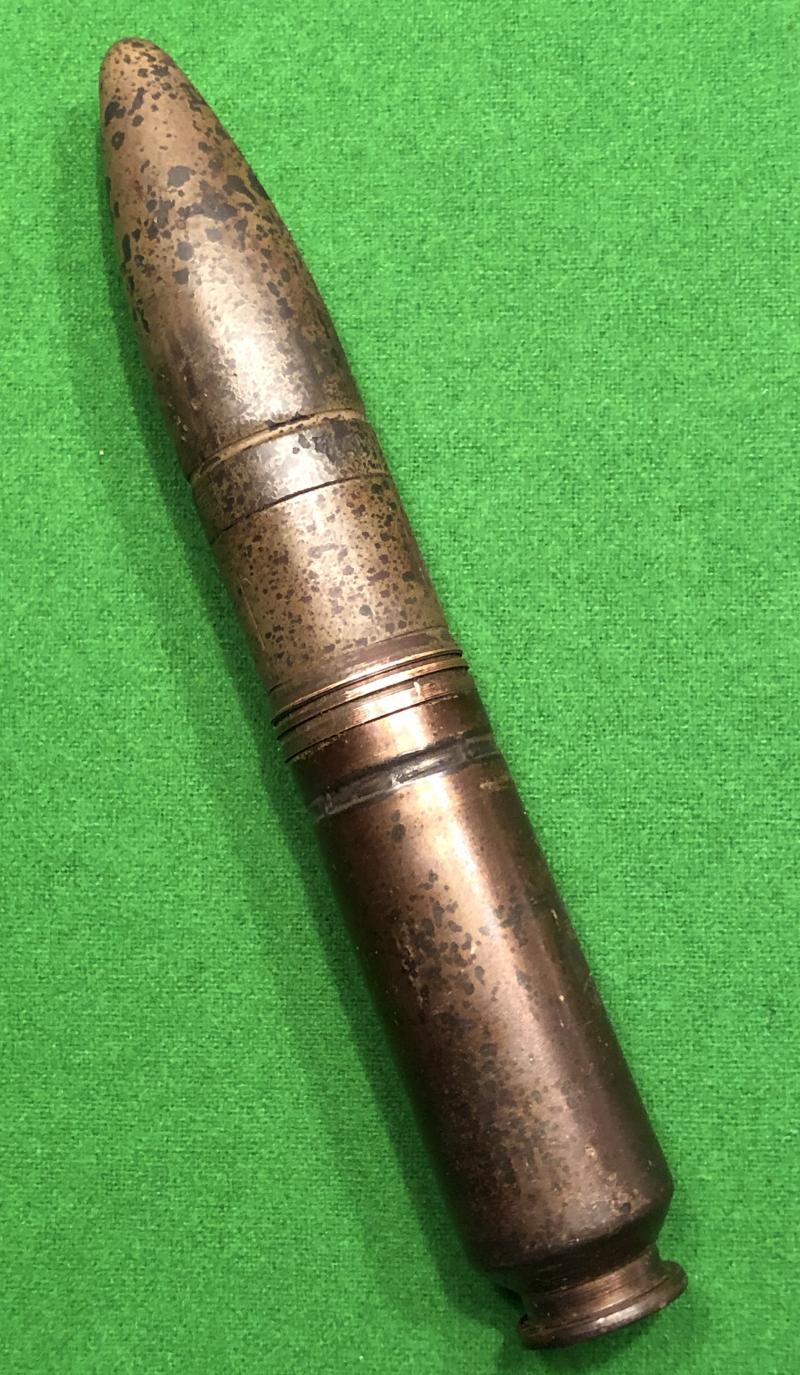 WW2 30 mm MK108 Round.