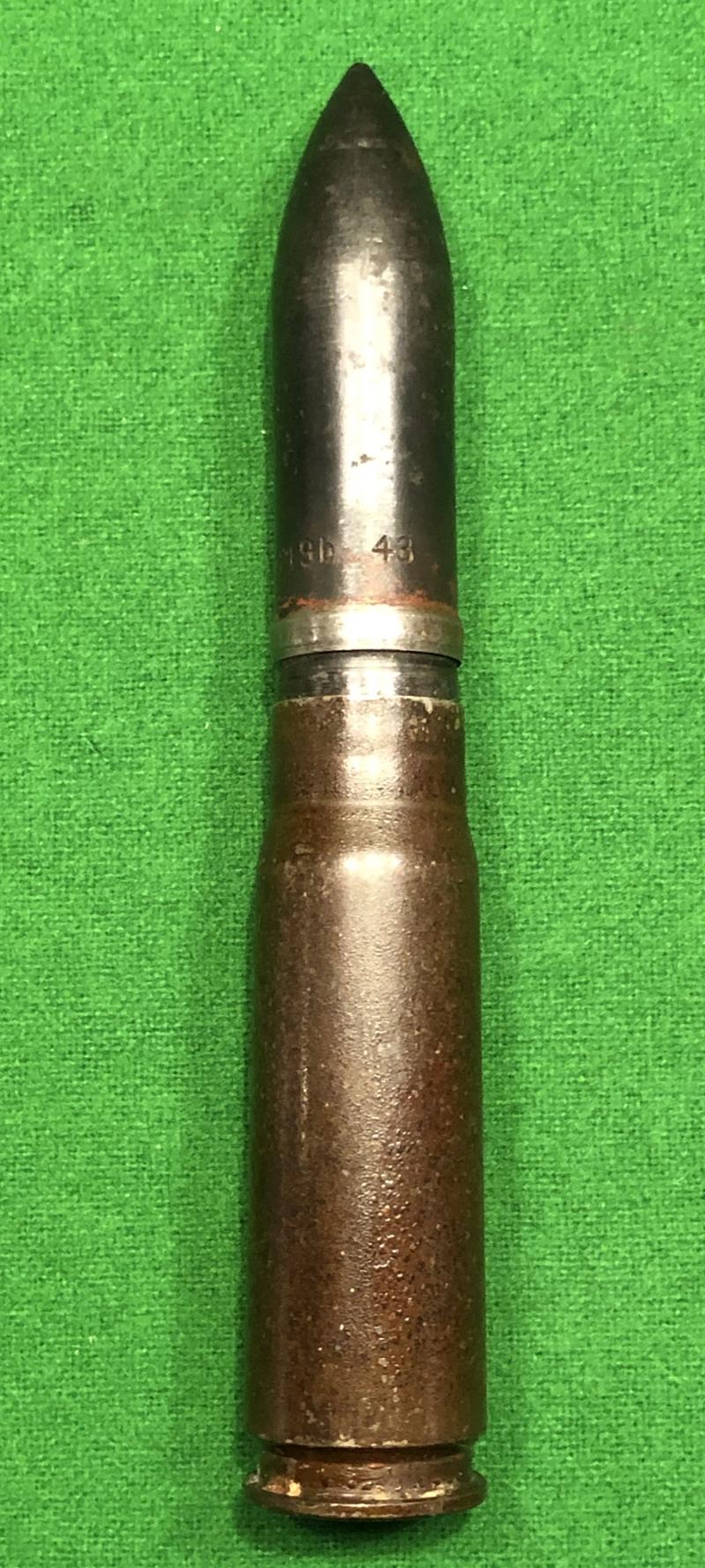 20mm MG151/20 AP/T Cannon Round.