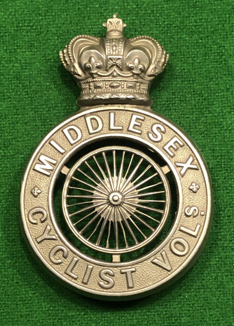 Middlesex Cyclist Volunteers Glengarry Badge.