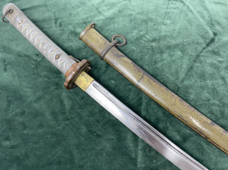 WW2 JAPANESE NCO’s KATANA SAMURAI SWORD.