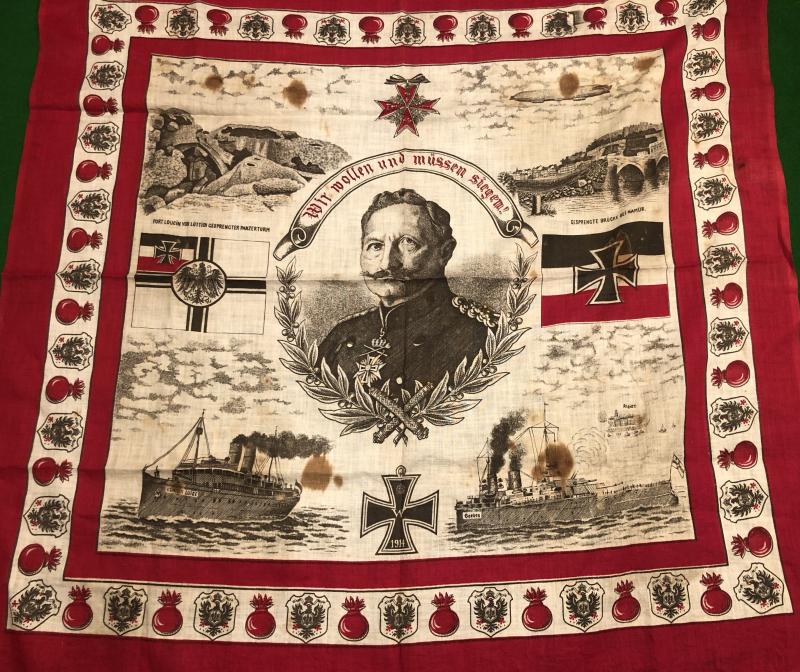 WW1 Imperial Patriotic Scarf.