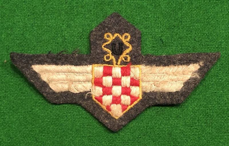 WW2 Croatian Air Legion Badge.