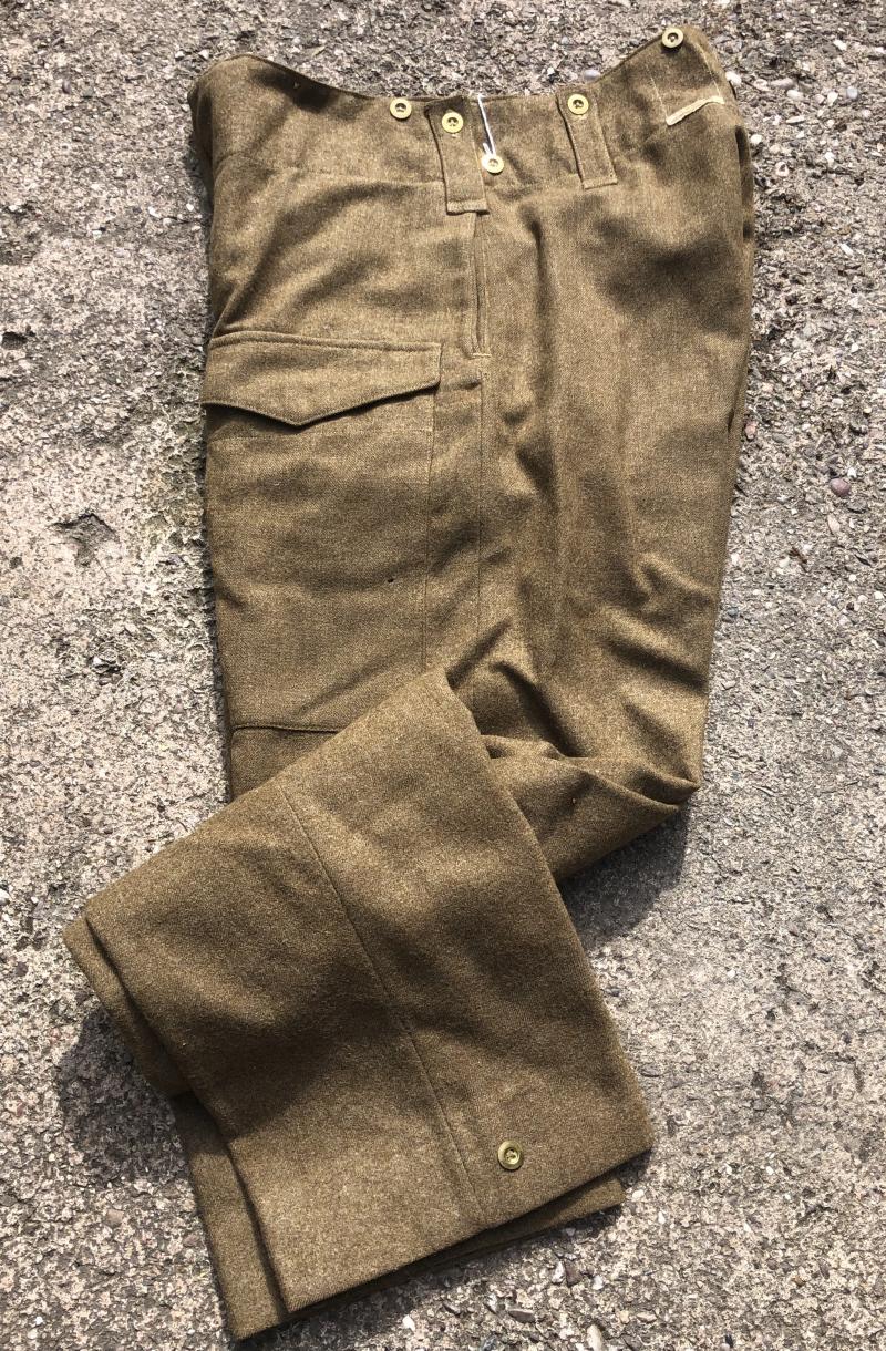 British '37 Patt BD Trousers