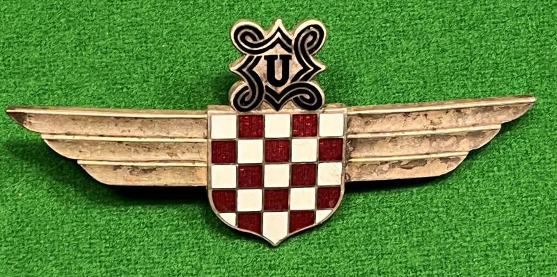 Croat Air Legion Breast Badge.