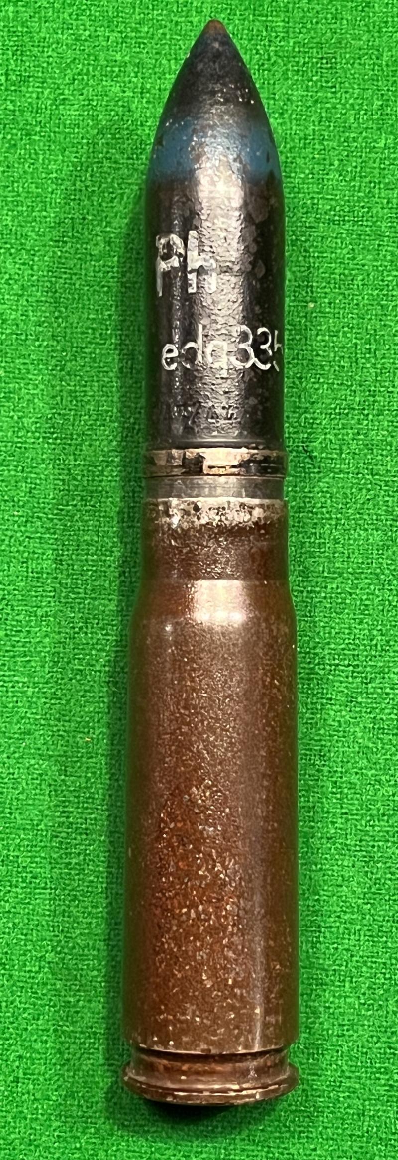 20mm MG151/20 AP/I Cannon Round.