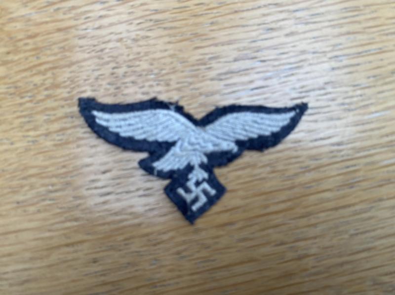 LUFTWAFFE OVERSEAS/SIDE CAP CLOTH EAGLE.