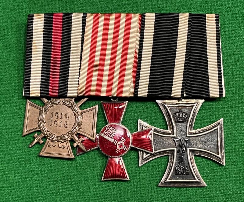 WWI Imperial Bremen Hanseatic War Cross Group.