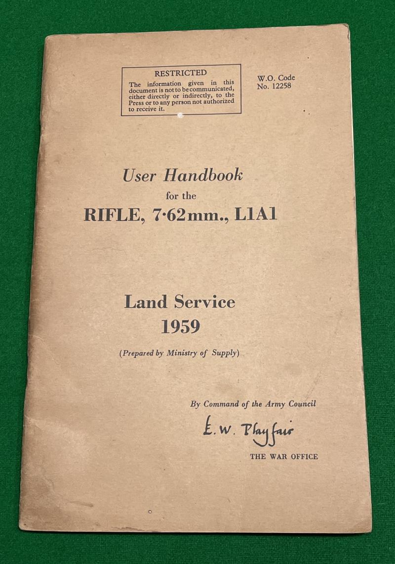 Early Issue SLR Manual.