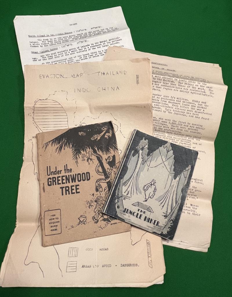 WW2 Escape, Evasion and Survival Ephemera.