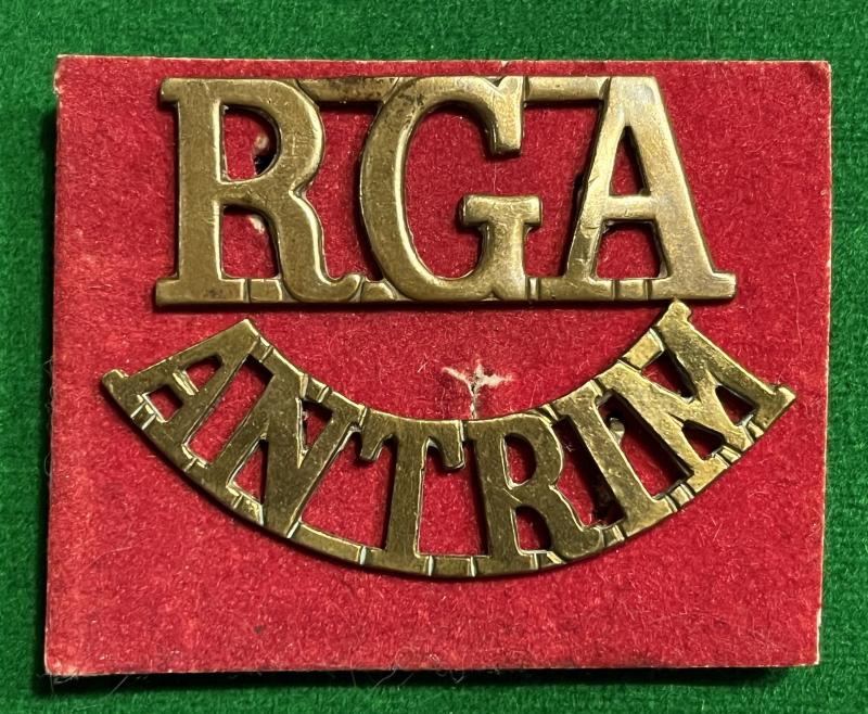 RGA Antrim Shoulder Titles.