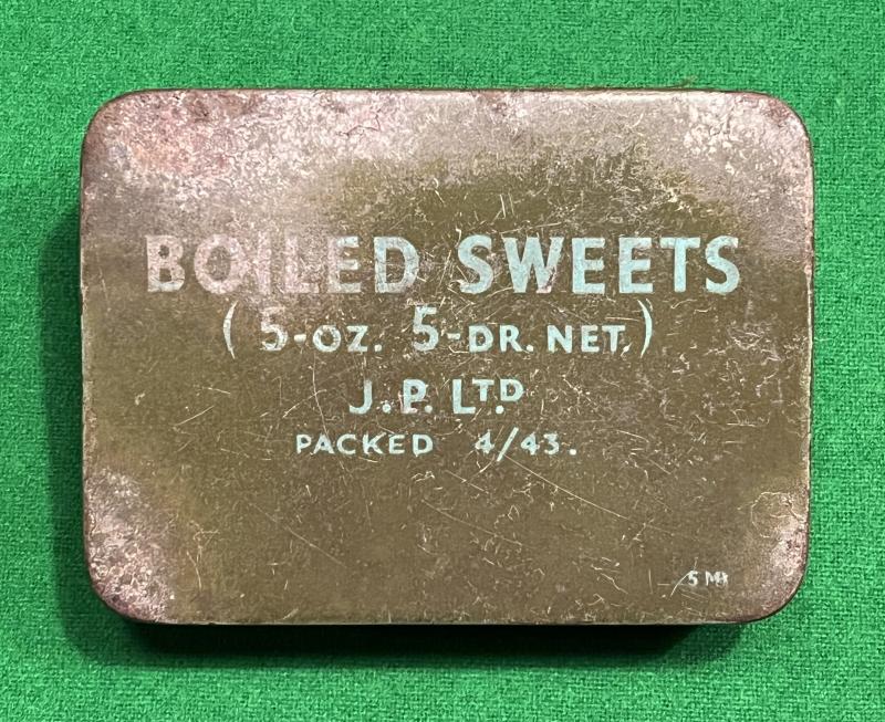 WW2 British Sweet Ration tin.