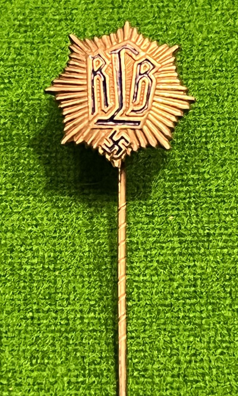 Third Reich RLB Stickpin.