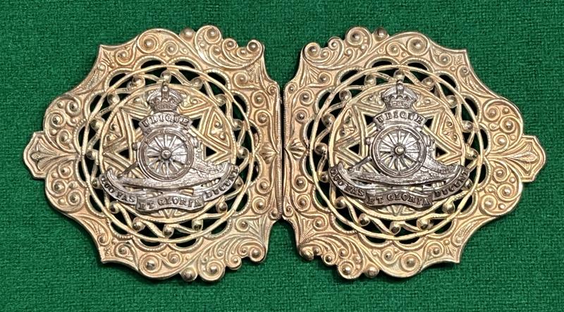 Royal Artillery Lady's Levee Belt Buckle.