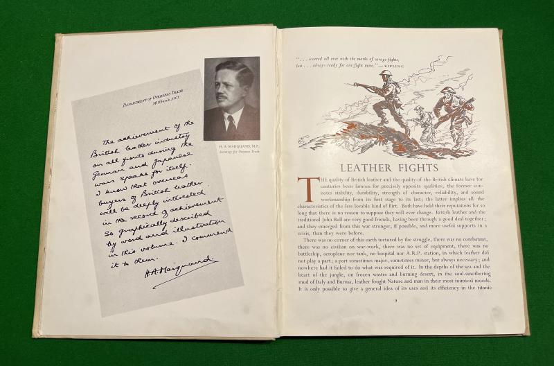WW2 - British Leather A Record of Achievement.