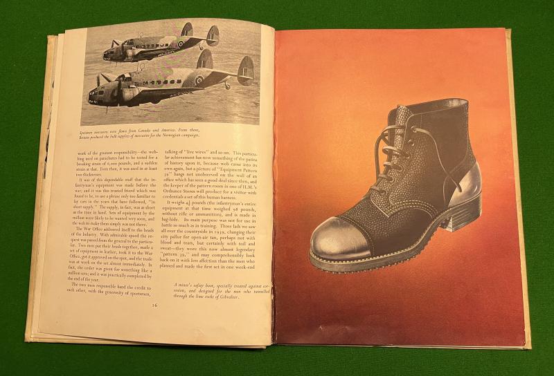 WW2 - British Leather A Record of Achievement.