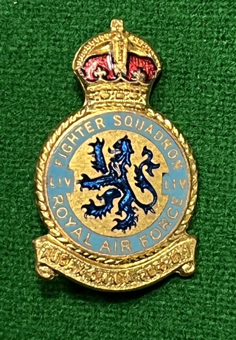 RAF No 54 Fighter Squadron Badge.