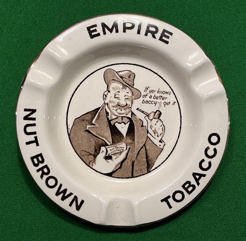 Bruce Bairnsfather Old Bill Advertising Ashtray.