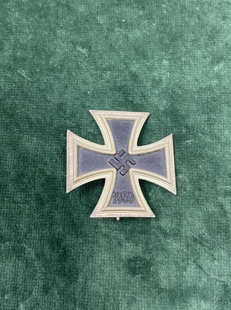 THIRD REICH IRON CROSS FIRST CLASS ‘3’ MARKED.