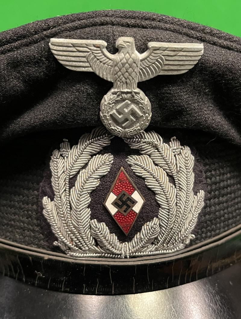Marine-HJ Leader's Peaked Cap.