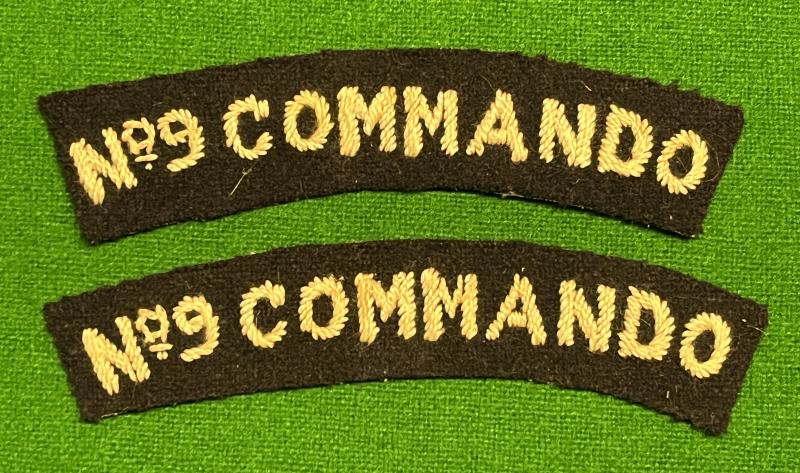 No.9 Commando Shoulder titles.