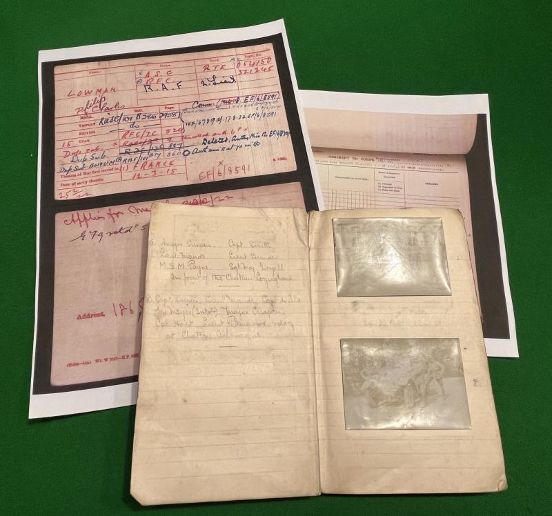 WW1 British 47th Divisional Supply Column Photo Album